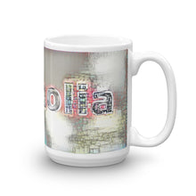 Load image into Gallery viewer, Magnolia Mug Ink City Dream 15oz left view