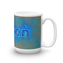 Load image into Gallery viewer, Jaxson Mug Night Surfing 15oz left view