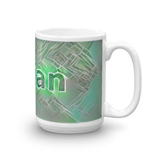 Load image into Gallery viewer, Vivian Mug Nuclear Lemonade 15oz left view