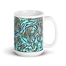 Load image into Gallery viewer, Liz Mug Insensible Camouflage 15oz left view