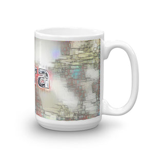 Lyra Mug Ink City Dream 15oz left view