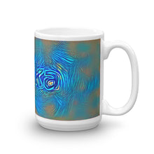 Load image into Gallery viewer, Anika Mug Night Surfing 15oz left view