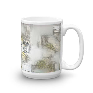 Lyra Mug Victorian Fission 15oz left view