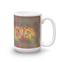 Load image into Gallery viewer, Raewyn Mug Transdimensional Caveman 15oz left view