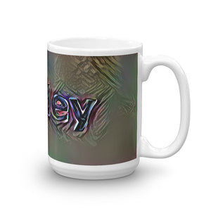 Ashley Mug Dark Rainbow 15oz left view