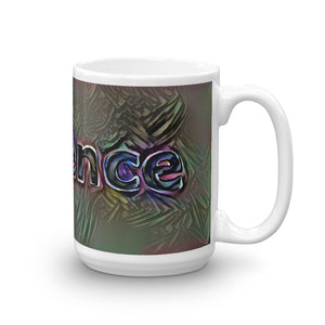 Florence Mug Dark Rainbow 15oz left view