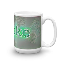 Load image into Gallery viewer, Brooke Mug Nuclear Lemonade 15oz left view