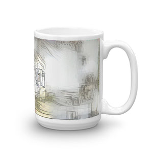 Van Mug Victorian Fission 15oz left view