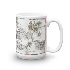 Ben Mug Frozen City 15oz left view