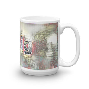 Craig Mug Ink City Dream 15oz left view
