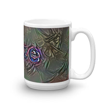 Load image into Gallery viewer, Lieze Mug Dark Rainbow 15oz left view