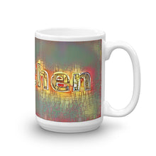 Load image into Gallery viewer, Gretchen Mug Transdimensional Caveman 15oz left view