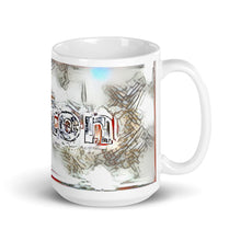 Load image into Gallery viewer, Layton Mug Frozen City 15oz left view
