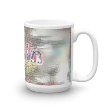 Load image into Gallery viewer, Kevin Mug Ink City Dream 15oz left view