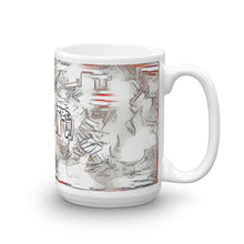 Load image into Gallery viewer, Ann Mug Frozen City 15oz left view