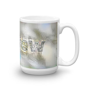 Andrew Mug Victorian Fission 15oz left view