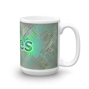Miles Mug Nuclear Lemonade 15oz left view