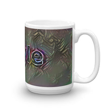 Load image into Gallery viewer, Gayle Mug Dark Rainbow 15oz left view