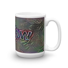 Load image into Gallery viewer, Willow Mug Dark Rainbow 15oz left view