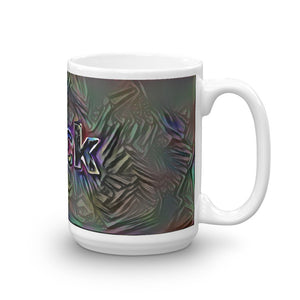 Jack Mug Dark Rainbow 15oz left view