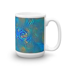 Load image into Gallery viewer, Abbie Mug Night Surfing 15oz left view