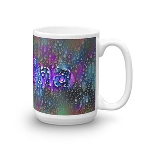 Bettina Mug Wounded Pluviophile 15oz left view