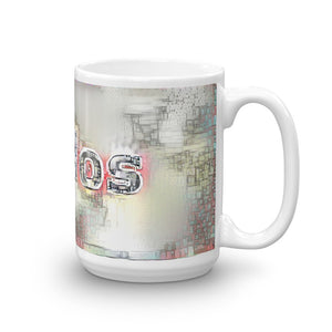 Carlos Mug Ink City Dream 15oz left view
