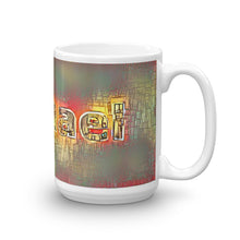 Load image into Gallery viewer, Rachael Mug Transdimensional Caveman 15oz left view