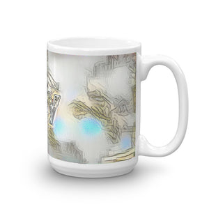Lily Mug Victorian Fission 15oz left view