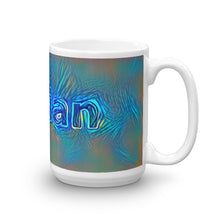 Load image into Gallery viewer, Fabian Mug Night Surfing 15oz left view