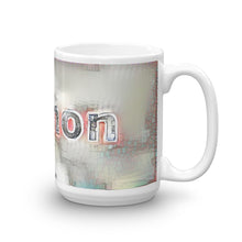 Load image into Gallery viewer, Lennon Mug Ink City Dream 15oz left view