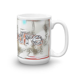 Deandre Mug Frozen City 15oz left view