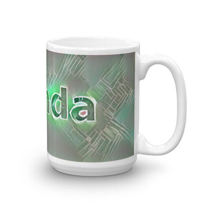 Glenda Mug Nuclear Lemonade 15oz left view