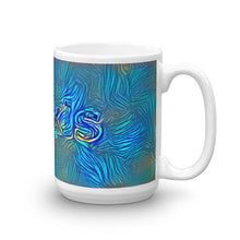 Load image into Gallery viewer, Alexis Mug Night Surfing 15oz left view