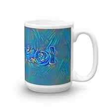 Load image into Gallery viewer, Chantel Mug Night Surfing 15oz left view