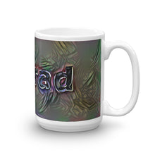 Load image into Gallery viewer, Conrad Mug Dark Rainbow 15oz left view