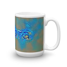Load image into Gallery viewer, Aurora Mug Night Surfing 15oz left view