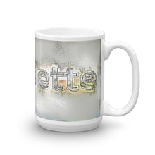 Load image into Gallery viewer, Jeannette Mug Victorian Fission 15oz left view