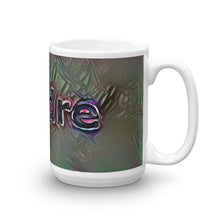 Load image into Gallery viewer, Deidre Mug Dark Rainbow 15oz left view