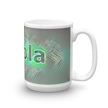Load image into Gallery viewer, Nicola Mug Nuclear Lemonade 15oz left view