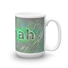 Load image into Gallery viewer, Hannah Mug Nuclear Lemonade 15oz left view
