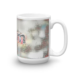 Liam Mug Ink City Dream 15oz left view