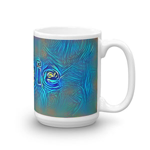 Angie Mug Night Surfing 15oz left view