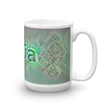 Load image into Gallery viewer, Julia Mug Nuclear Lemonade 15oz left view