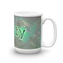 Load image into Gallery viewer, Kristy Mug Nuclear Lemonade 15oz left view