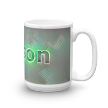 Load image into Gallery viewer, Jaxson Mug Nuclear Lemonade 15oz left view