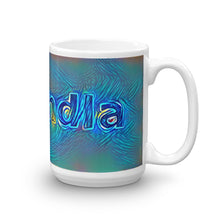 Load image into Gallery viewer, Amandla Mug Night Surfing 15oz left view