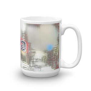 Ava Mug Ink City Dream 15oz left view