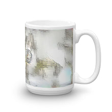 Load image into Gallery viewer, Leo Mug Victorian Fission 15oz left view