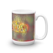 Load image into Gallery viewer, Agustin Mug Transdimensional Caveman 15oz left view